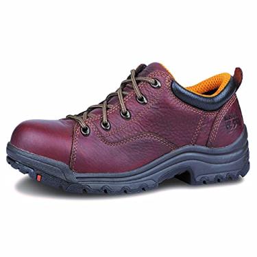 Imagem de Timberland PRO Titana Oxford Sapato de trabalho casual feminino, Marrom, 8 Wide