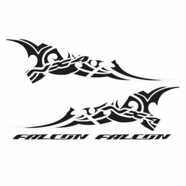 Imagem de Adesivo Compatível Com Falcon Nx4 2000 Á 2006 Modelo 14