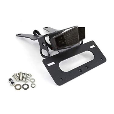 Imagem de Xitomer Para-choque eliminador/traseira organizado, adequado para HONDA CRF250L/M 2013 2014 2015 2016 2017 2018 2019 2020, com luz traseira LED/placa de licença, compatível com pisca-pisca de reposição (fumo)