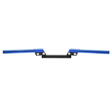 Imagem de Tbest Molo de 22mm de 22 Mm de Alça Ajustável Barra de Alta Resistência CNC Metal Metal Confortável Grip para Scooter Scooter de Bonde de Carros Esportivos Fora do Veículo de Estrada (Azul)