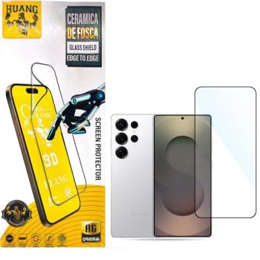 Imagem de Película Cerâmica Fosca 9D Protetora de Tela Anti-riscos queda Proteção Total Compatível com Celular Samsung Galaxy S22 / 23/24 / 25 Ultra (S22 ULTRA/S23 ULTRA)