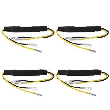 Imagem de Etopar 4 X Universal 12V 21W Luz de seta LED Indicador de Resistor de Carga Adaptador Flash Blinker Fix Error Moto