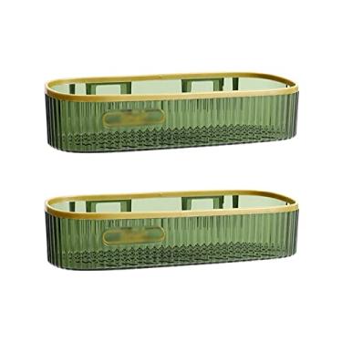 Imagem de Suporte para Chuveiro 2 prateleiras de plástico para produtos de higiene, prateleiras de armazenamento de plástico transparente de camada única montadas na parede, prateleiras de banheiro simples não