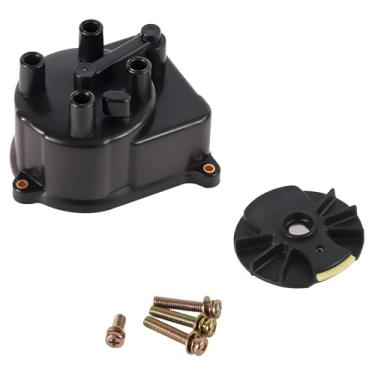 Imagem de Tampa e Rotor Distribuidor de Ignição, Kit 30102-P54-006 30103-P08-003 Compatível 1992-2001 1998-2002 1992-2000 1994-1997 1997-2001