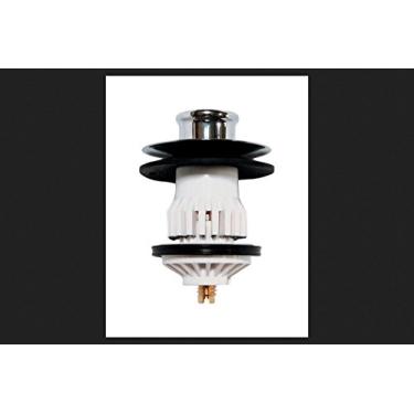 Imagem de PF WaterWorks PF0910-BN DrainEasy Patenteado, Universal Clog Prevenção de Banheira/Tampa de Banheira/Filtro inclui acessórios de 3/8" e 5/16", sem Apanhador de Cabelo, Níquel Escovado