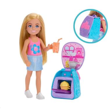 Imagem de Barbie Chelsea Mochila De Cupcakes - Mattel Jbf46