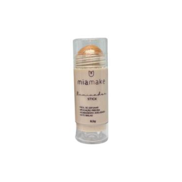 Imagem de Iluminador em Stick Coleção Luz & Sombra Dourado Mia Make