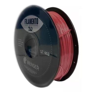 Imagem de Filamento Pet-G 1,75 Mm 1Kg - Vermelho  Red 