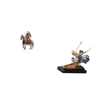 Imagem de Vaveren Ornamento de Bailarina de Acrílico, Peça Central de Mesa, Coleção 2D, Decoração para Casa, Presente à Prova D'água, Decoração de Mesa com Base Par