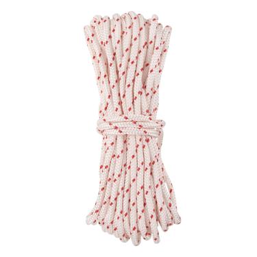 Imagem de Corda de arranque de recuo, corda de arranque do motor de nylon de 10 metros, 5 mm, cabo de arranque de substituição, cabo de recuo para cortador de relva, motosserra, cortador de escova, peças de