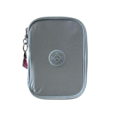 Imagem de Estojo Escolar Kipling 100 Pens Azul Gelo/Glacier blue