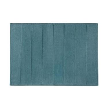 Imagem de Toalha de Piso Döhler Confort 100% Algodão Aveludado, Turquesa