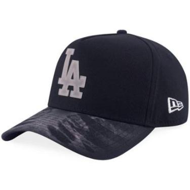 Imagem de BONE NEW ERA 9FORTY A-FRAME LOS ANGELES DODGERS MLB PRETO-Masculino