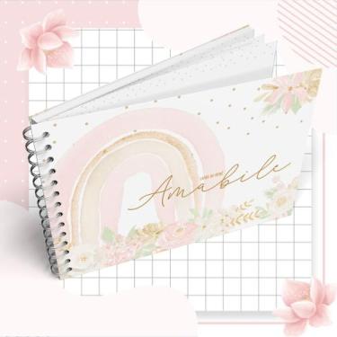 Imagem de Livro do Bebê MENINA para acompanhar da gestação aos 5 anos