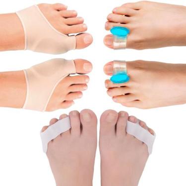 Imagem de Kit 3 Pares Protetor Corretor Joanete alivio da dor Cód-103 - SWG, BEG