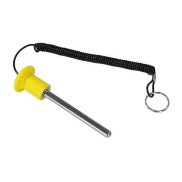 Imagem de menolana Pino seletor de peso com corda para exercícios em máquina de cabo, 0,31 polegadas, portátil, para academia em garagem ou universidade.