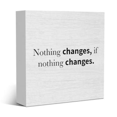 Imagem de Citação inspiradora acessórios de escritório em casa decoração rústica caixa de madeira placa decoração de mesa para colega amigo mesa prateleira parede sala de estar banheiro casa de fazenda