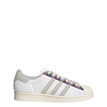 Imagem de adidas Superstar Shoes Men's, White, Size 7