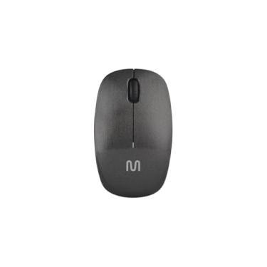 Imagem de Mouse Sem Fio Óptico, 1200 DPI, Preto, 2.4GHz, Design Ergonômico, Alcance 10m, Alimentação Pilha AA, 10x5.5x2cm, para Casa e Escritório