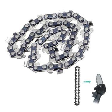 Imagem de Corrente De Mini Motosserra Em Metal 14 Dentes 4 Polegadas Reposiçao F