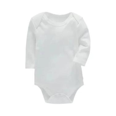 Imagem de Macacão De Algodão Unissex De Manga Longa Para Bebês De 3 a 24 Meses, 