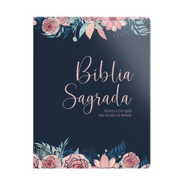 Imagem de Livro - Bíblia ARC Compacta - Rosas
