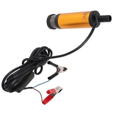 Imagem de aqxreight Filtro Bomba de Transferência de óleo 12V Estrutura Resistente Construída Em Ferramenta de Bomba de Transferência Submersível de Elétrica Sem Fluidos e DEVER A O óleo para APLICAÇÃO água