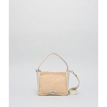 Imagem de Bolsa p Couro Rafia - Palha Natural - Soulier, Palha natural, U