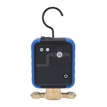 Imagem de Hyuduo Válvula Solenóide de Refrigerante Inteligente, Válvula de Latão ABS de Controle Sem Fio Bluetooth Com Bateria de 60h de Alcance de 30 M, para Sistemas de Refrigeração de