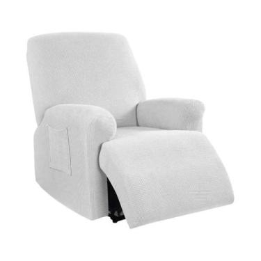 Imagem de Capa De Sofá Recliner Em Spandex Jacquard Durável, Protetor De Móveis 