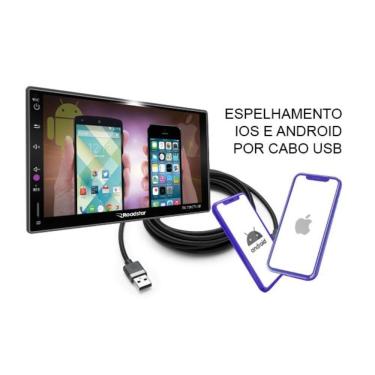 Imagem de Central Multimídia Roadstar Rs606br 7 Mp6 Tv Digital