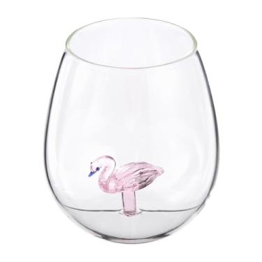 Imagem de evomosa Estatueta de animal de desenho animado 3D, copo de vidro, canecas de café, xícara de chá, copo de café expresso, caneca de leite para decoração de mesa, Natal, aniversário, dia dos namorados