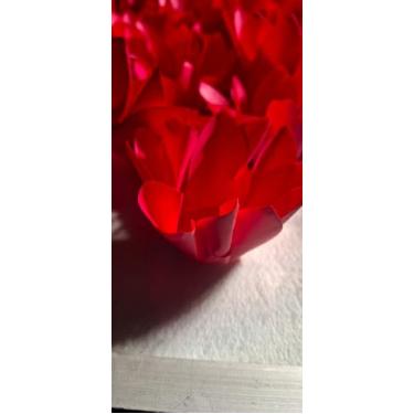 Imagem de Forminhas para doces casamentos festas Modelo Bicudas (Vermelho)