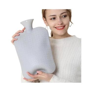 Imagem de Bolsa De Água Quente Grande De 3000ml Em PVC Para Aquecimento De Pés E