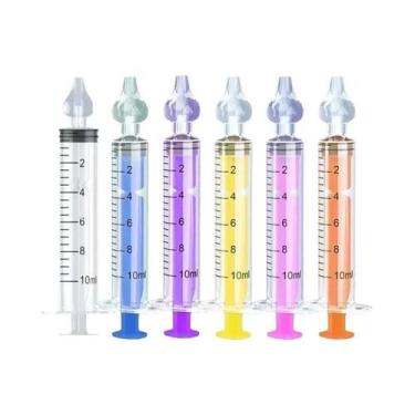 Imagem de Conjunto De Aspirador Nasal De Silicone Para Bebês, 1, 2, 4, 5, 6, 7 P