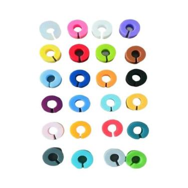 Imagem de Marcadores De Copo De Silicone Coloridos Para Vinho, Suco, Champanhe, 