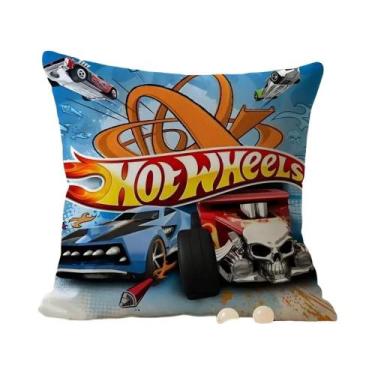 Imagem de Capa De Almofada Hot Wheels Racing Com Estampa De Padrão, Capa De Almo