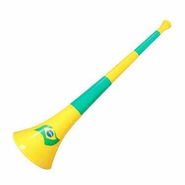 Imagem de Corneta de Torcida Brasuzela Amarela Brasil