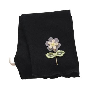 Imagem de Leggings Florais Para Meninas De 2 a 7 Anos, Calças Finas E Confortáve