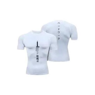 Imagem de Camiseta De Compressão Para Academia, Roupa Esportiva Anime Fushiguro 