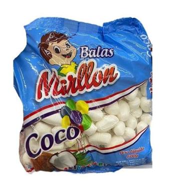 Imagem de Saco de Bala de Coco 600 gramas Sabor de coco - Lynx produções, Bala d