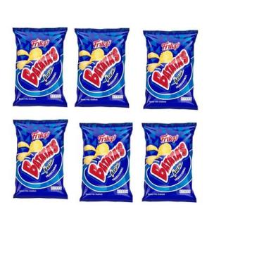 Imagem de Mini Batata Chips Frita Tradicional - Fritop 20g Kit 40un, Fritop, Nat