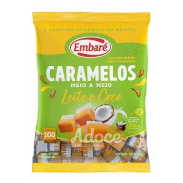 Imagem de Bala caramelo 660g embaré, Leite e Coco