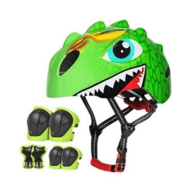 Imagem de Conjunto De Capacete E Protetores De Joelho E Cotovelo Para Crianças V