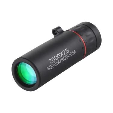 Imagem de Telescópio Monocular HD 2000x25 Portátil Com Suporte Para Celular Para