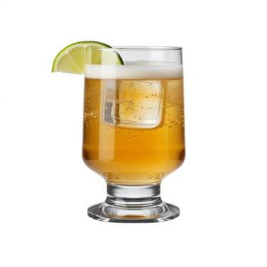 Imagem de Copo Casual 260ml Vidro Resistente Whiky Suco Drink 01 uni - Santa Mar