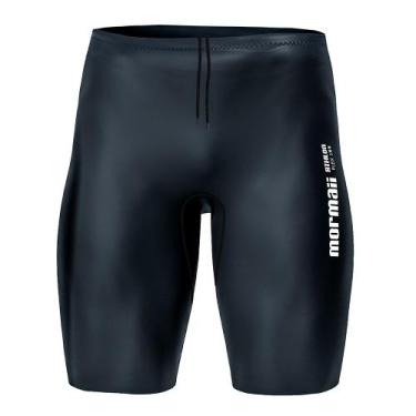 Imagem de Bermuda 3mm masculino triathlon natacao mormaii, Xgg, Preto