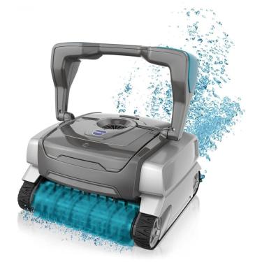 Imagem de Robô Limpador de Piscina com Escalada de Parede e Forte Sucção, Polaris NEO, Cinza