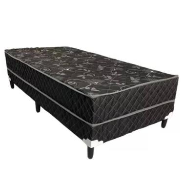 Imagem de Cama Box Solteiro Conjugada Ortopédica 43x88x188 (5cm)
