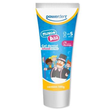 Imagem de Gel dental infantil Powerdent Mundo Bita 100g